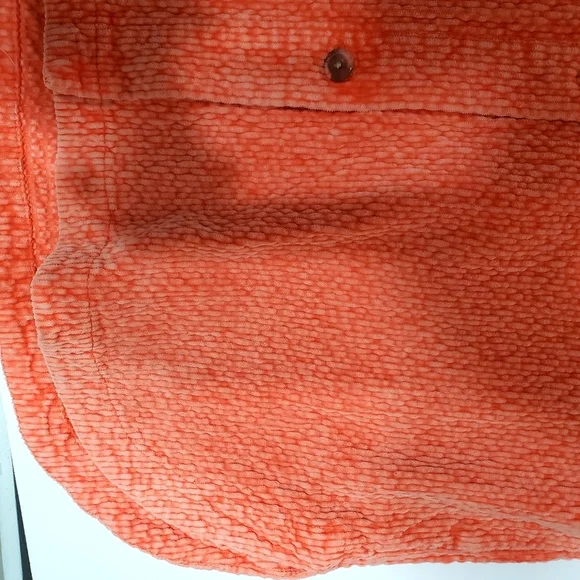 Urban Outfitters BDG Shacket Women's Orange size M Boho Colorful - Picture 5 of 16